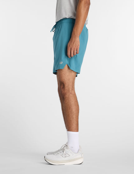 New Balance Rc Short 7" - Big Teal/Slate Greyimages3- The Sports Edit