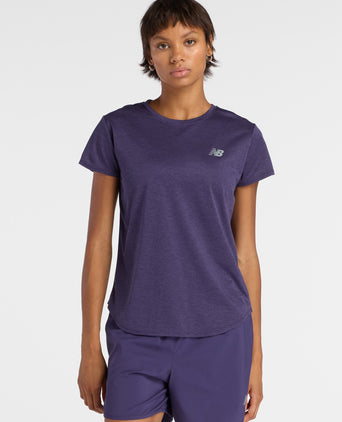 Sport Core Heather T-Shirt - Boysenberry