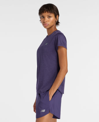 Sport Core Heather T-Shirt - Boysenberry