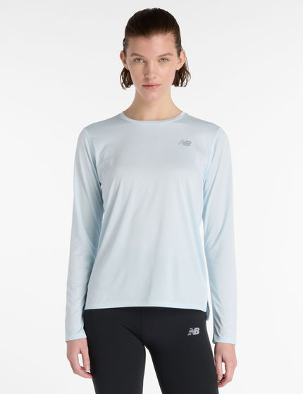 New Balance Sport Essential Long Sleeve - Frosted Glassimage1- The Sports Edit