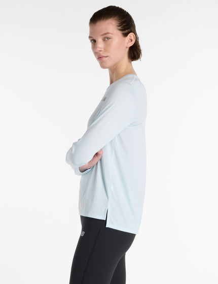New Balance Sport Essential Long Sleeve - Frosted Glassimage2- The Sports Edit