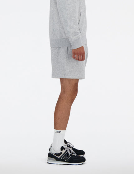 New Balance Sport Essentials Fleece Short 7" - Athletic Greyimages3- The Sports Edit