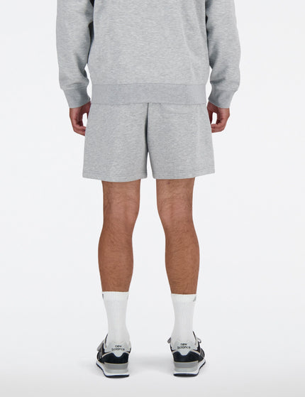 New Balance Sport Essentials Fleece Short 7" - Athletic Greyimages4- The Sports Edit