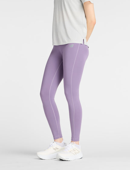 New Balance Sport High Waisted Legging 25" - Candied Violetimages2- The Sports Edit