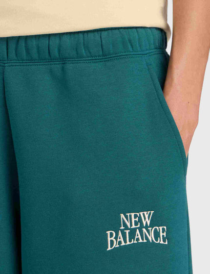 New Balance Trackside Fleece Barrel Pant - Medusa Greenimages4- The Sports Edit