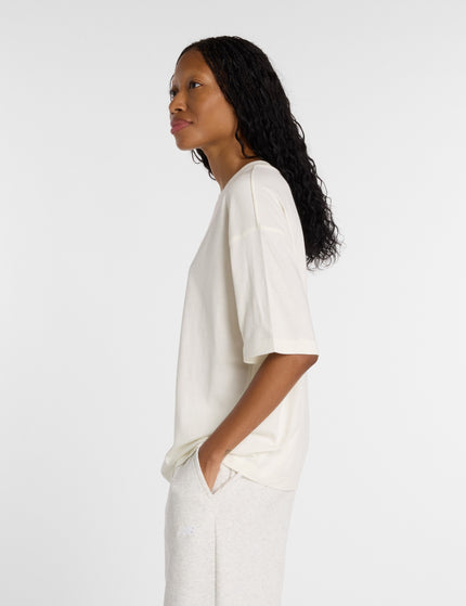 New Balance Visibly Loved Oversized T-Shirt - Sea Saltimages2- The Sports Edit
