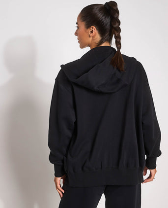 Sportswear Phoenix Fleece Oversized Hoodie - Black/Sail
