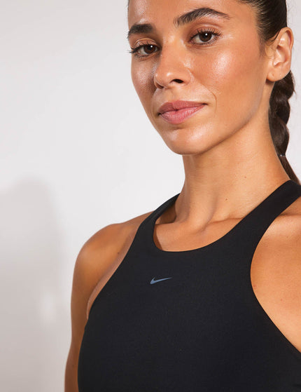 Nike Yoga Alate Curve Bra - Black/Iron Greyimage3- The Sports Edit