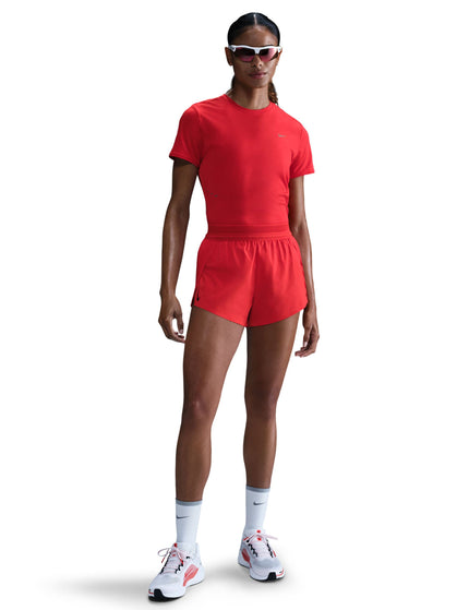 Nike AeroSwift Dri-FIT ADV 3" Running Shorts - Light Crimson/Blackimage5- The Sports Edit
