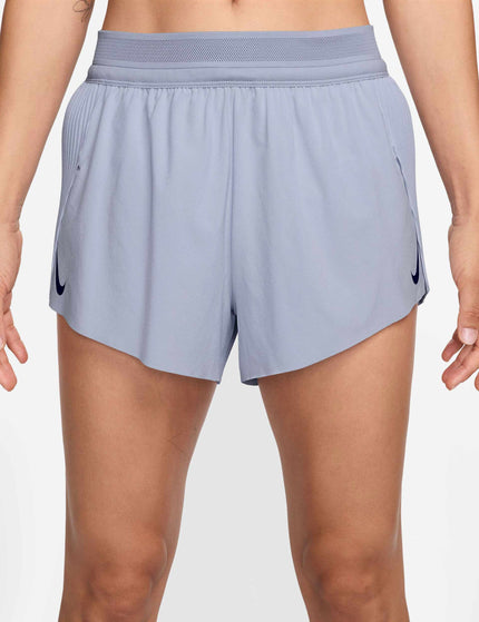 Nike AeroSwift Dri-FIT ADV 3" Running Shorts - Ghost/Blue Voidimage1- The Sports Edit
