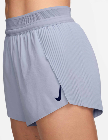 Nike AeroSwift Dri-FIT ADV 3" Running Shorts - Ghost/Blue Voidimage4- The Sports Edit