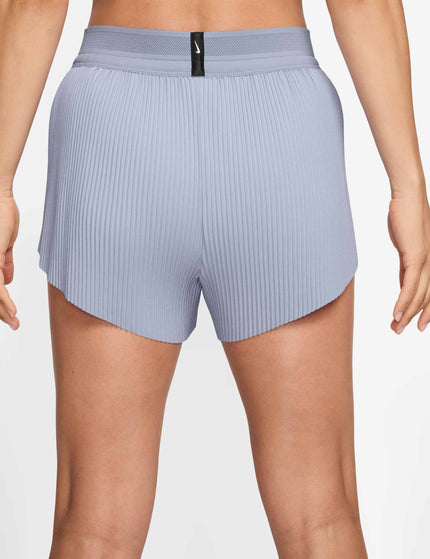 Nike AeroSwift Dri-FIT ADV 3" Running Shorts - Ghost/Blue Voidimage2- The Sports Edit
