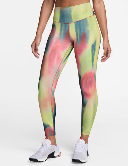 Nike Artist Collection High Waisted 7/8 Leggings - Aster Pink/Blackimage1- The Sports Edit