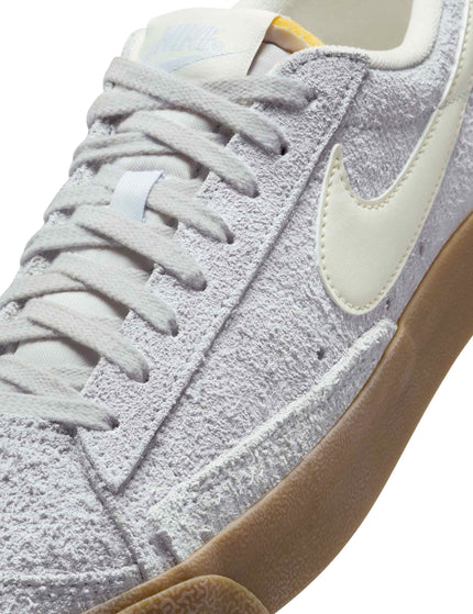 Nike Blazer Low '77 Vintage Shoes - Football Grey/Pale Ivory/Gum Light Brownimage7- The Sports Edit