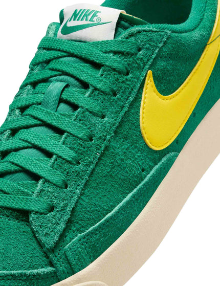 Nike Blazer Low '77 Vintage Shoes - Malachite/Lightening/Muslin/Sailimage7- The Sports Edit