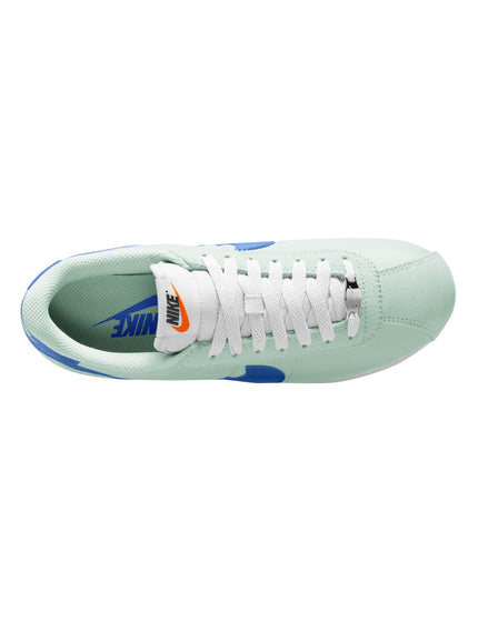 Nike Cortez Textile Shoes - Barely Green/Light Photo Blue/Whiteimages3- The Sports Edit
