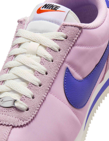 Nike Cortez Textile Shoes - Light Arctic Pink/Paramount Blue/Sailimages7- The Sports Edit
