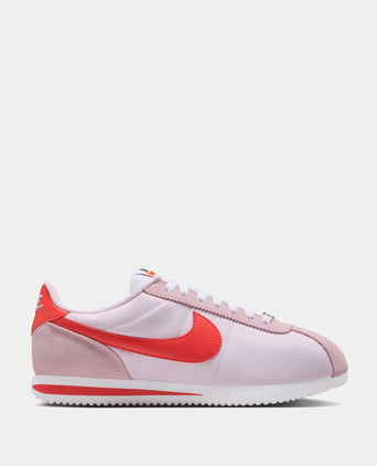 Cortez Textile Shoes - Pink Foam/Light Crimson/White/Safety Orange