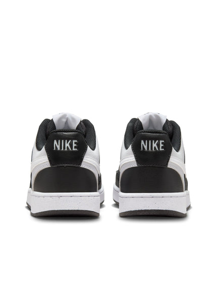 Nike Court Vision Low Next Nature Shoes - Black/Whiteimage3- The Sports Edit