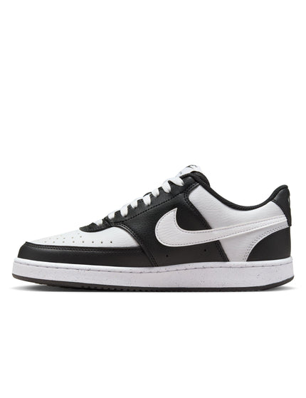 Nike Court Vision Low Next Nature Shoes - Black/Whiteimage5- The Sports Edit