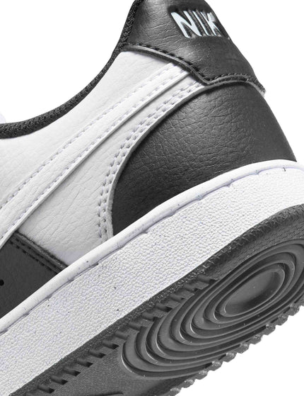 Nike Court Vision Low Next Nature Shoes - Black/Whiteimage8- The Sports Edit