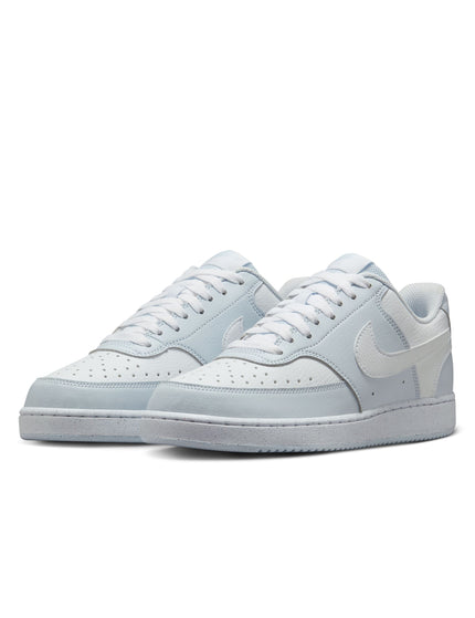 Nike Court Vision Low Next Nature Shoes - Football Grey/Whiteimages2- The Sports Edit