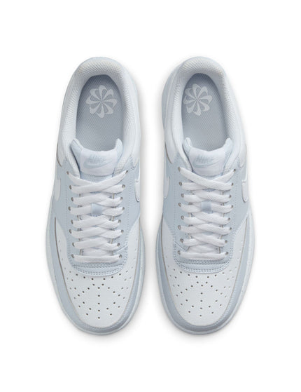 Nike Court Vision Low Next Nature Shoes - Football Grey/Whiteimages4- The Sports Edit