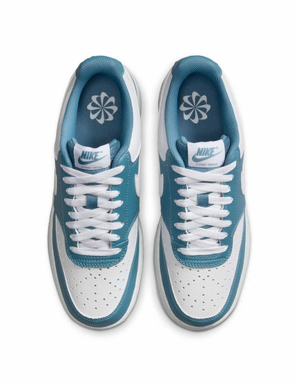 Nike Court Vision Low Next Nature Shoes - White/Smokey Blueimage4- The Sports Edit