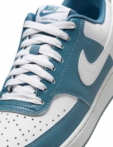 Nike Court Vision Low Next Nature Shoes - White/Smokey Blueimage7- The Sports Edit