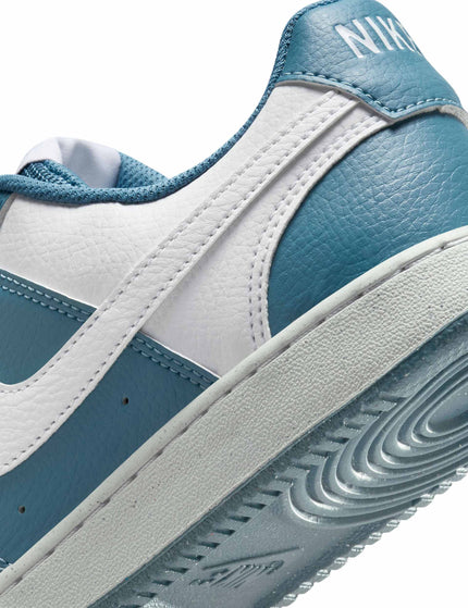 Nike Court Vision Low Next Nature Shoes - White/Smokey Blueimage8- The Sports Edit
