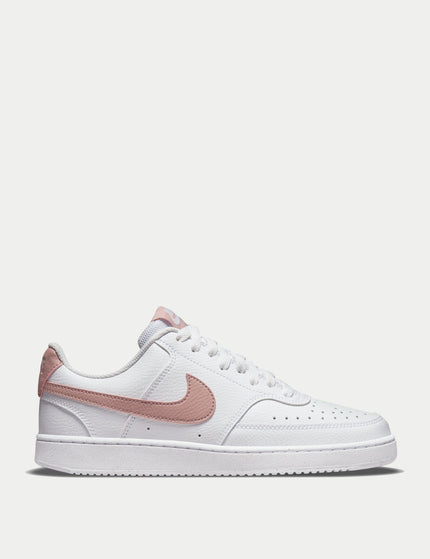 Nike Court Vision Low Next Nature Shoes - White/Pink Oxfordimages1- The Sports Edit