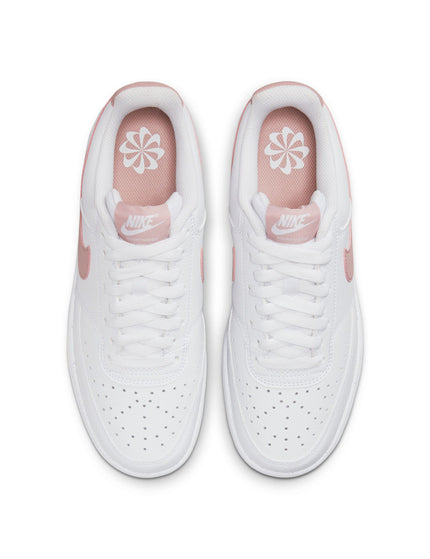 Nike Court Vision Low Next Nature Shoes - White/Pink Oxfordimages4- The Sports Edit