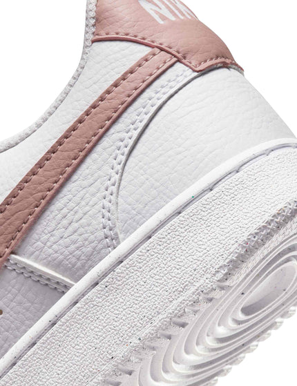 Nike Court Vision Low Next Nature Shoes - White/Pink Oxfordimages8- The Sports Edit