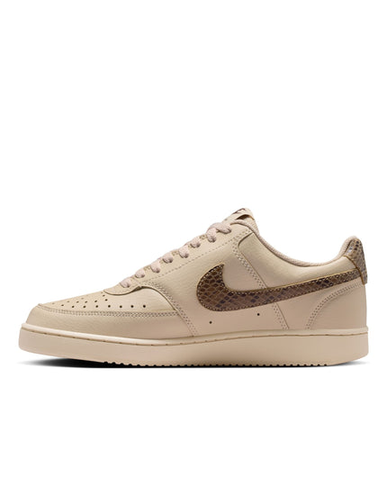 Nike Court Vision Low Premium Shoes - Sanddrift/British Khaki/Blackimages5- The Sports Edit