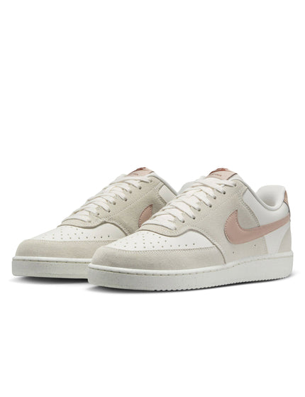 Nike Court Vision Low Shoes - Phantom/Fossil Stone/Light Boneimage2- The Sports Edit