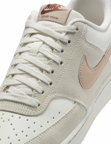 Nike Court Vision Low Shoes - Phantom/Fossil Stone/Light Boneimage7- The Sports Edit