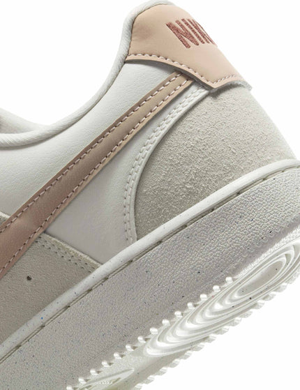 Nike Court Vision Low Shoes - Phantom/Fossil Stone/Light Boneimage8- The Sports Edit