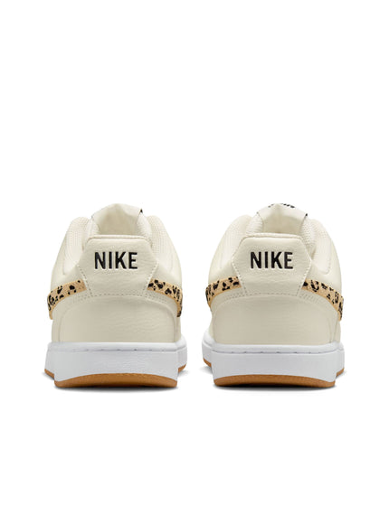 Nike Court Vision Shoes - Sail/Black/White/Flaximage3- The Sports Edit