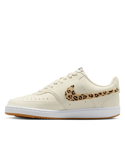 Nike Court Vision Shoes - Sail/Black/White/Flaximage5- The Sports Edit
