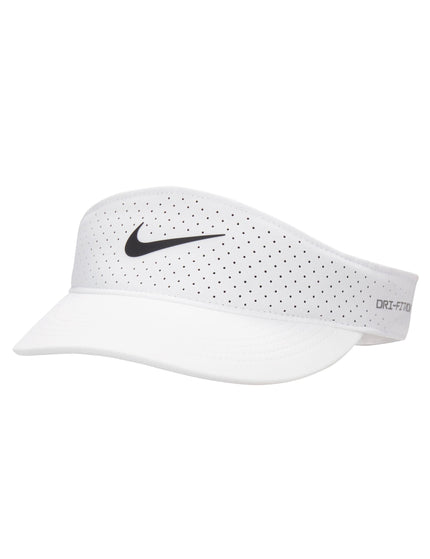 Nike Dri-FIT ADV Ace Tennis Visor - Whiteimage1- The Sports Edit