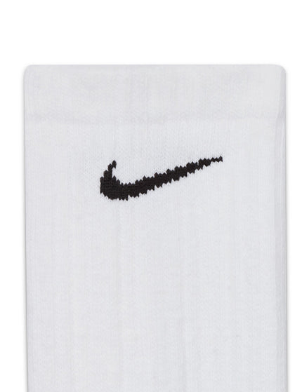 Nike Everyday Cushioned Training Crew Socks (3 Pairs) - White/Grey/Blackimage4- The Sports Edit