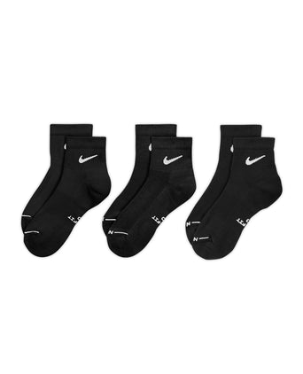 Everyday Elevated Ankle Socks (3 Pairs) - Black