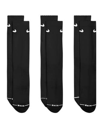 Everyday Elevated Crew Socks (3 Pairs) - Black