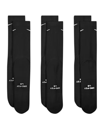 Everyday Elevated Crew Socks (3 Pairs) - Black