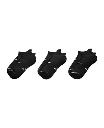 Everyday Elevated No-Show Socks (3 Pairs) - Black