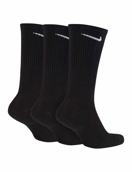 Nike Everyday Plus Cushioned Socks (3 Pairs) - Blackimage2- The Sports Edit