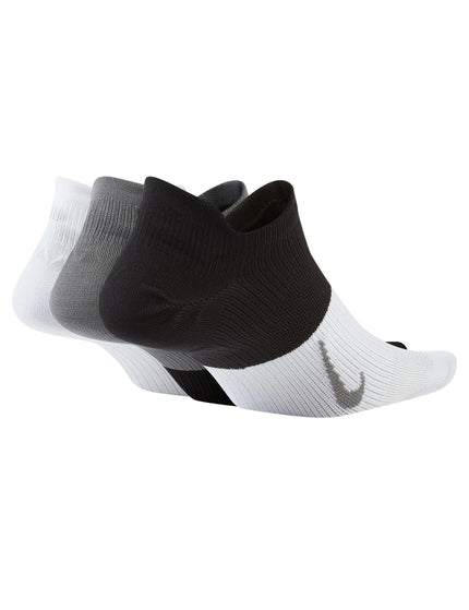 Nike Everyday Plus Lightweight Socks (3 Pairs) - White/Black/Greyimage4- The Sports Edit