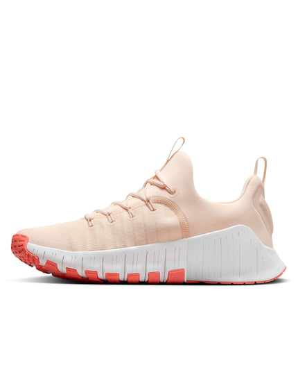 Nike Free Metcon 6 Shoes - Guava Ice/White/Light Wild Mangoimage5- The Sports Edit