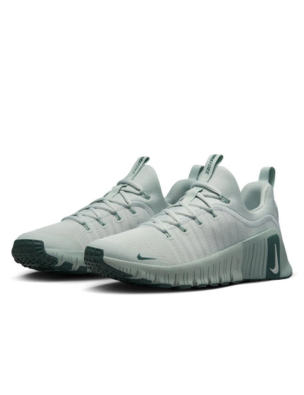 Nike Free Metcon 6 Shoes - Light Silver/Vintage Green/Jade Horizonimage2- The Sports Edit