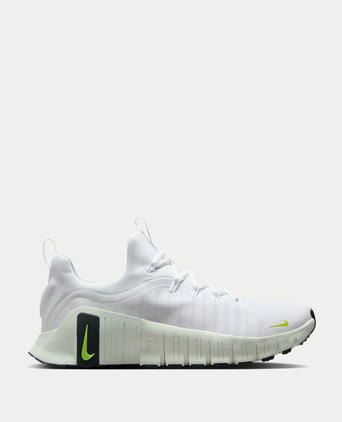 Free Metcon 6 Shoes - White/Cyber/Barely Green